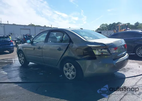 2008 Hyundai Sonata Gls из США, поврежденный, VIN 5NPET46C78H303023